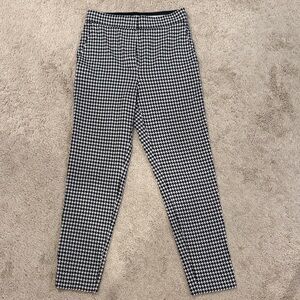 MaxMara Women's Houndstooth Pants - Black and White